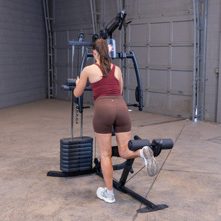 Body Solid Best Fitness Sportsman Home Gym - BFMG20B — in use demonstration