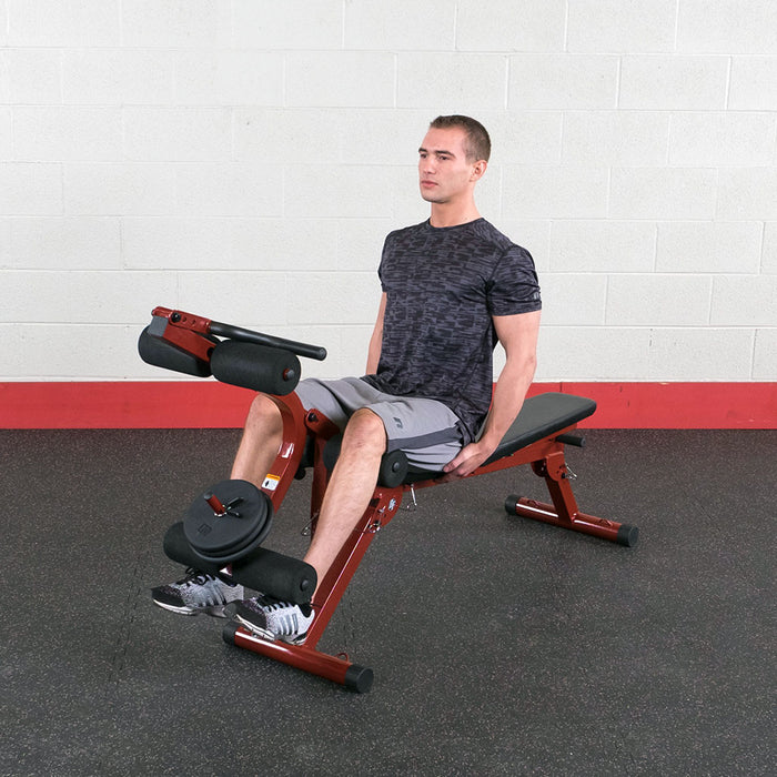 Body Solid Leg Developer BFPL10R side view