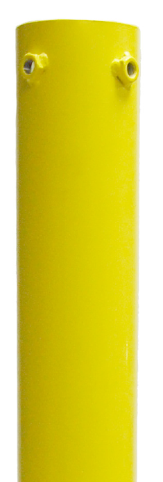 Trigon Sports 4' Ground Sleeves for 20' Foul Poles — detail close-up