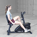 Body Solid Best Fitness Recumbent Exercise Bike - BFRB1B — in-use view