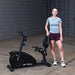 Body Solid Best Fitness Recumbent Exercise Bike - BFRB1B — handles and grip