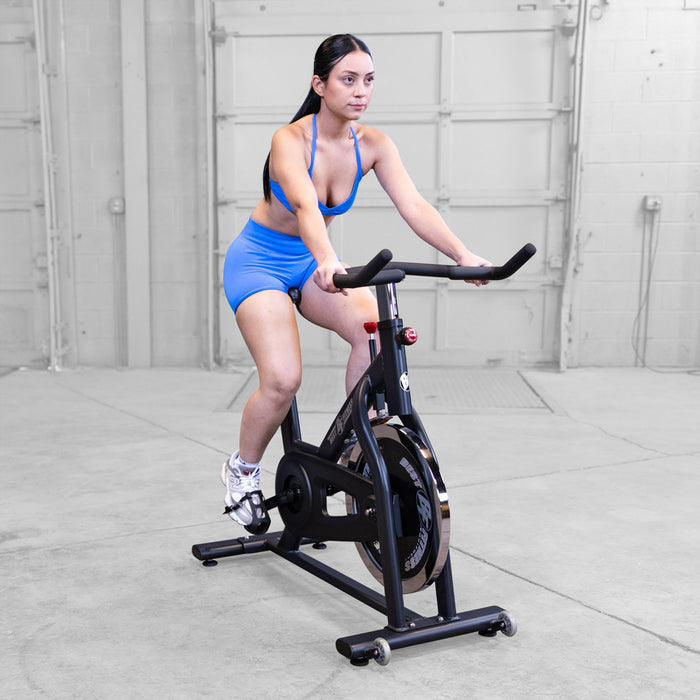 Body Solid Best Fitness Indoor Training Cycle BFSB5B indoor training cycle front view