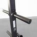 Body Solid Best Fitness Olympic Plate Tree & Bar Holder - BFWT10B — adjustment mechanism