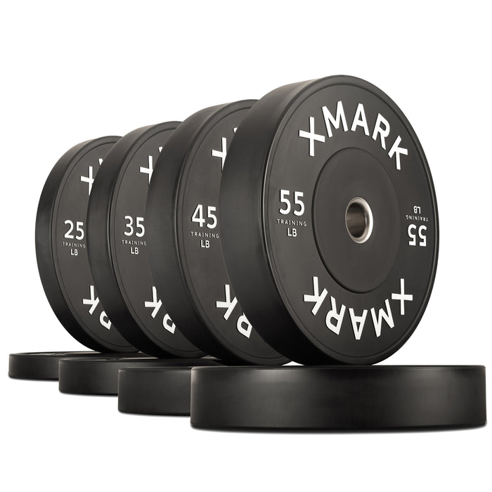 XMARK Commercial Black Bumper Plates (LB) — additional view 9