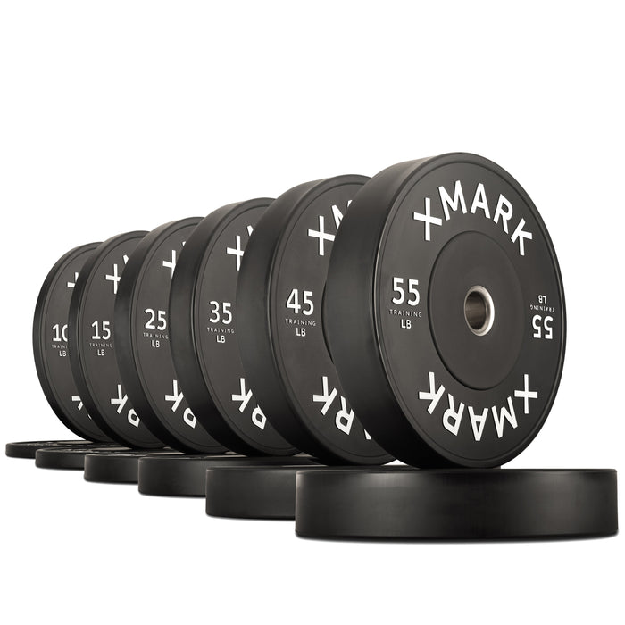 XMARK Commercial Black Bumper Plates (LB) — additional view 10