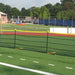 Trigon Sports 150' Premium Above Ground Fence Package — specifications diagram