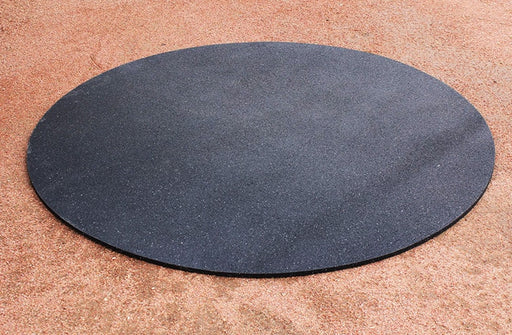 Trigon Sports 5' Circular Rubber On-Deck Circle — side view