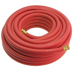 Trigon Sports 1" Red Heavy Duty Pro Hose - 75' length — detail close-up