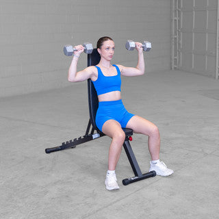 Body Solid Best Fitness Adjustable Weight Bench - BFFID25B