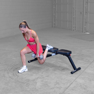 Body Solid Best Fitness Adjustable Weight Bench - BFFID25B