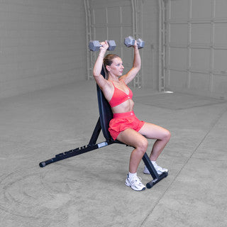 Body Solid Best Fitness Adjustable Weight Bench - BFFID25B