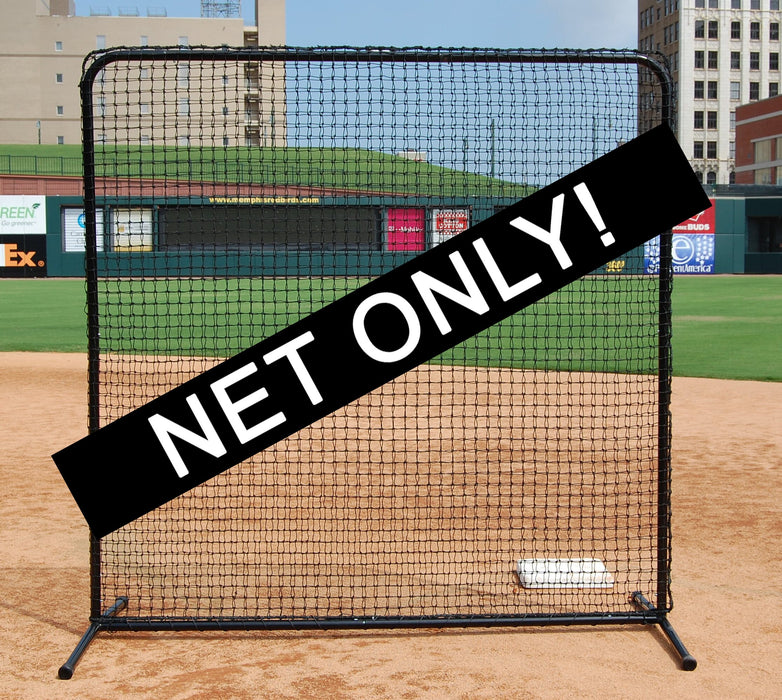 Trigon Sports BSL10FN 10 x 10 ft. ProCage Series Fungo Screen Replacement Net Only, Black - 2