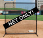 Trigon Sports BSL10FN 10 x 10 ft. ProCage Series Fungo Screen Replacement Net Only, Black - 2