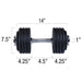 Body Solid Pro Style Adjustable Dumbbells BSTADBPR side view