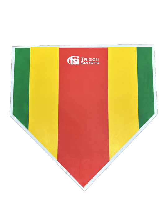 Trigon Sports Strike Zone Home Plate — front view