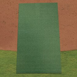 Trigon Sports 12'x12' ProTurf Bullpen Mat — angle view