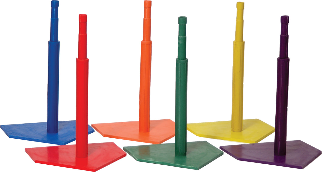 Trigon Sports Deluxe 6 Color Batting Tee Set - 2