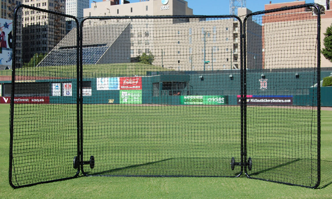 Trigon Sports ProCage 8’ x 16’ Tri-Fold Protective Screen BTRIFLD - 2