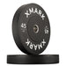 XMARK Commercial Black Bumper Plates (LB) — front view