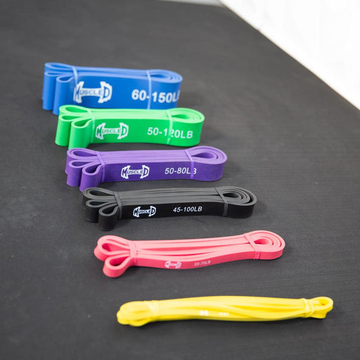 Muscle D Fitness Muscle D Strength Bands - Muscle D Fitness - 41" Length - Multiple SIzes — front view