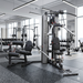 Body Solid Ultimate Bi Angular Gym — front view