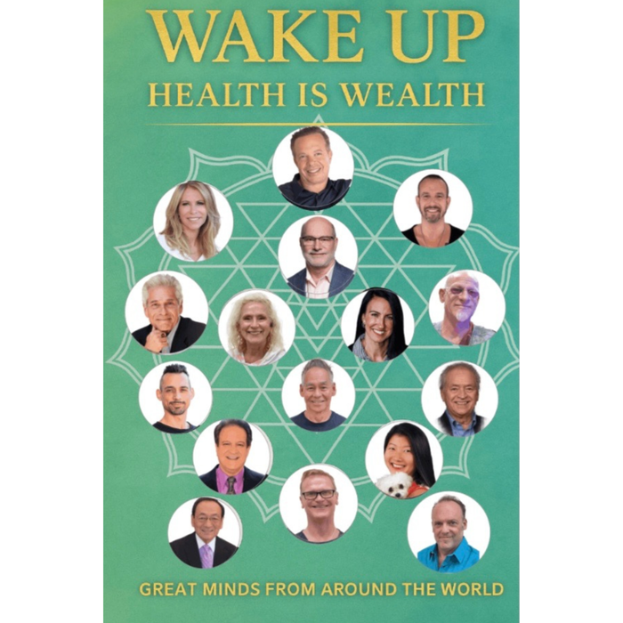 Wake Up Health Is Wealth paperback book cover