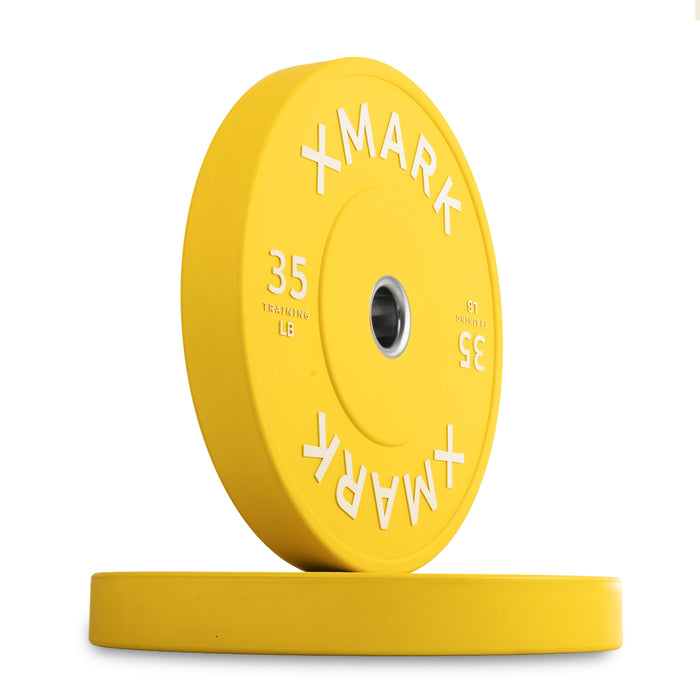 XMARK Commercial Color Bumper Plates (LB) — adjustment mechanism