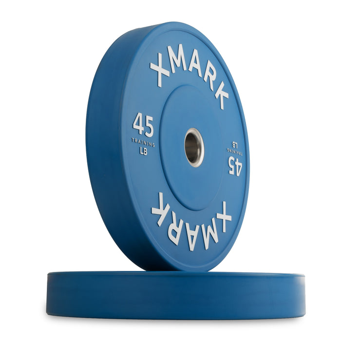 XMARK Commercial Color Bumper Plates (LB) — side profile