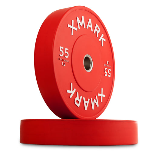 XMARK Commercial Color Bumper Plates (LB) — front view