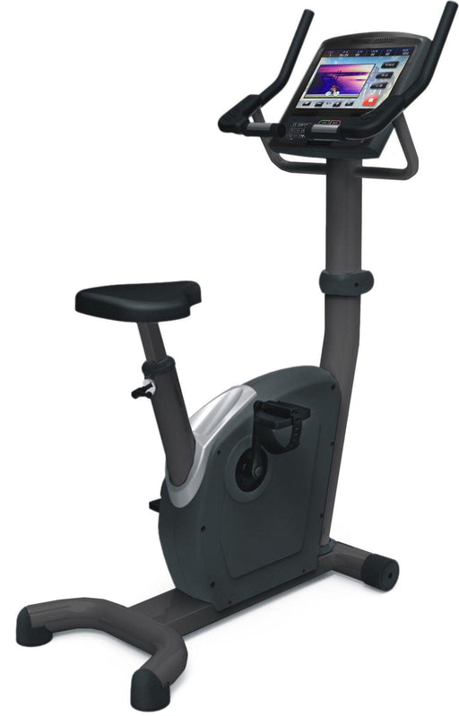 Muscle D Fitness Muscle D Fitness Commercial Upright Bike - Touch Screen - Muscle D Fitness -  Adjustable Seat... — front view