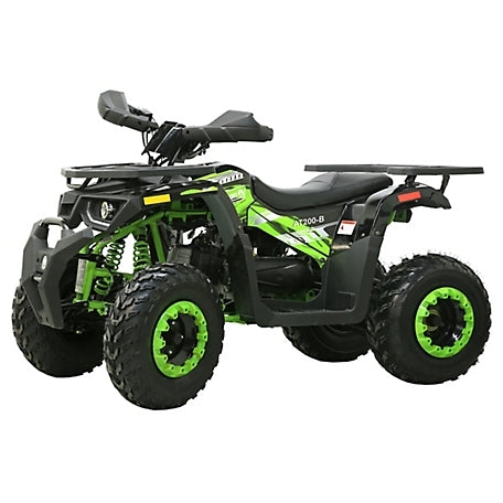 AT200-B 200cc Adult ATV - angle view