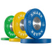 XMARK Premium Competition Bumper Plates (LB), Pairs and Sets — adjustment mechanism