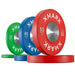 XMARK Premium Competition Bumper Plates (LB), Pairs and Sets — side profile