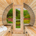 Serenity halfmoon window and door