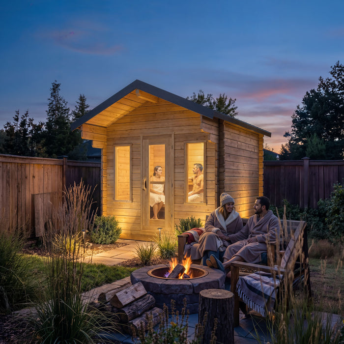 Canadian Timber Palmer Cabin Outdoor Sauna - photo 1