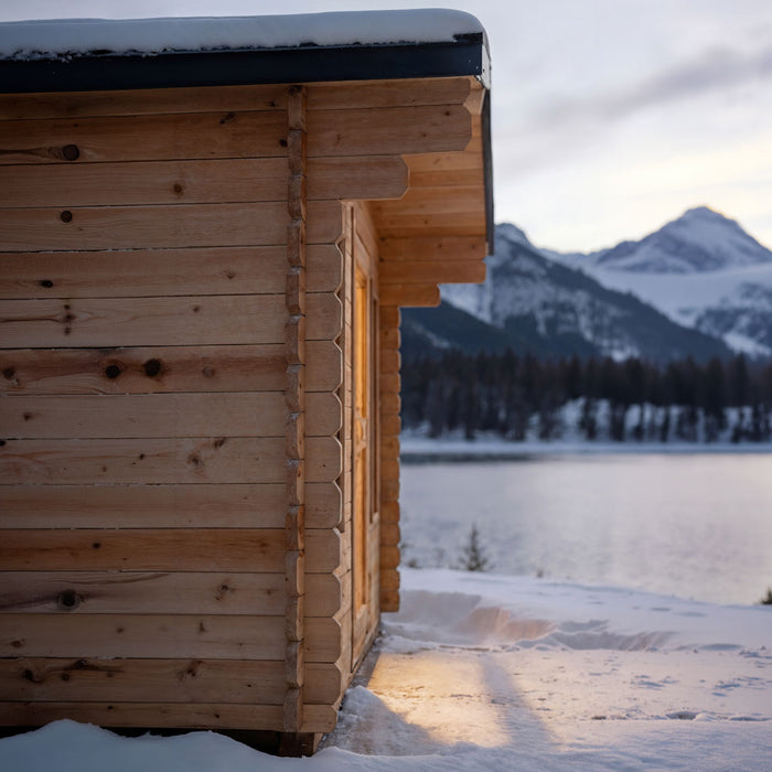 Canadian Timber Palmer Cabin Outdoor Sauna - photo 6