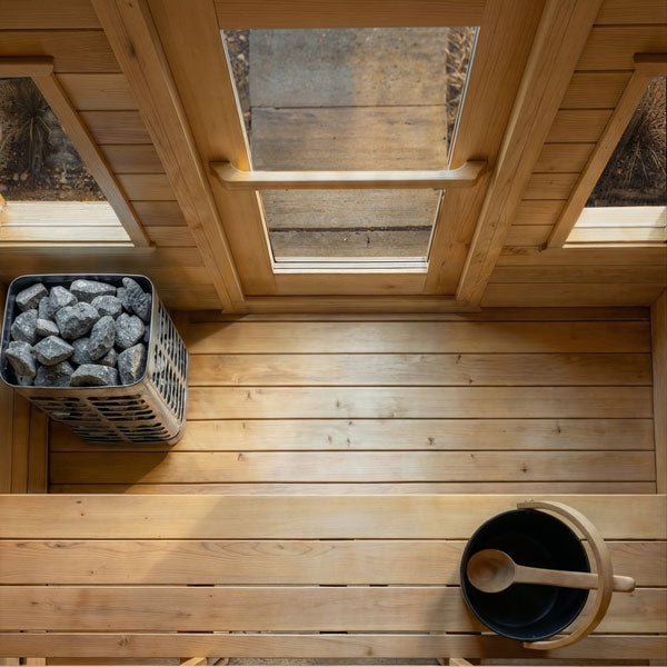 Canadian Timber Palmer Cabin Outdoor Sauna - photo 7