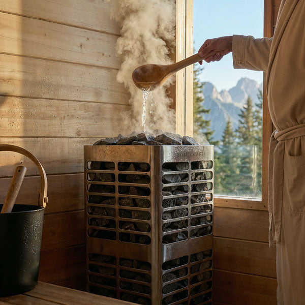 Canadian Timber Palmer Cabin Outdoor Sauna - photo 9