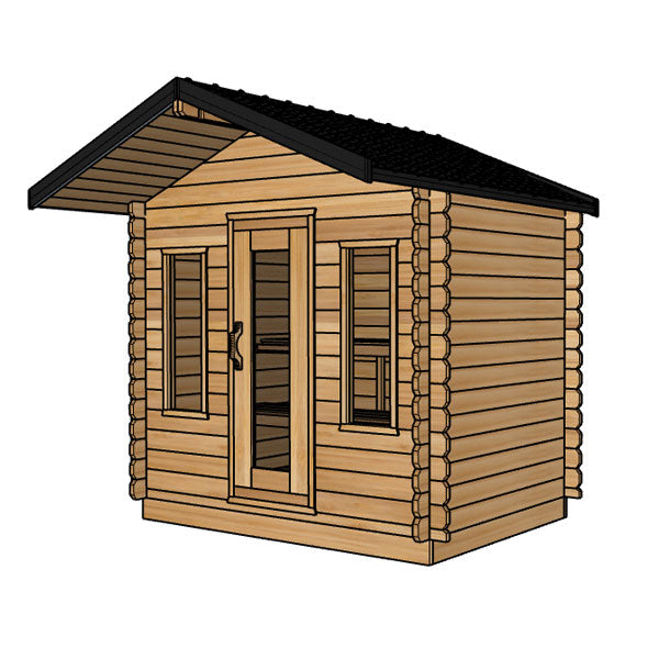 Canadian Timber Palmer Cabin Outdoor Sauna - photo 13