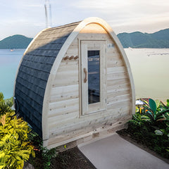 Dundalk Canadian Timber MiniPOD Outdoor Sauna - CTC77MW