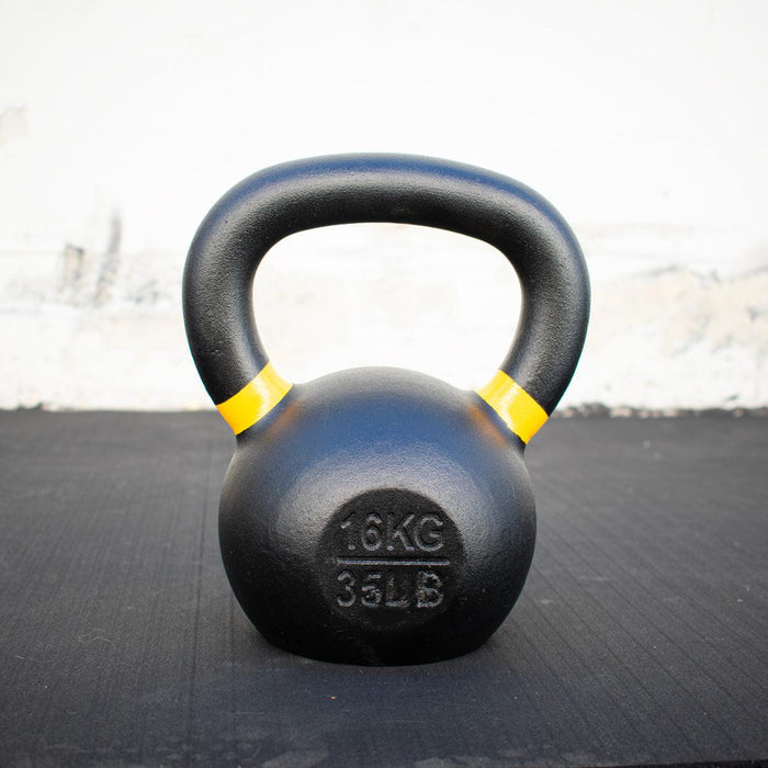 Muscle D Fitness Muscle D Cast Kettlebells - Muscle D Fitness - Quality Handle Design - Heavy Duty Coa... — additional view 10