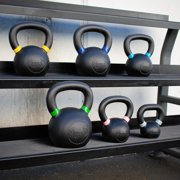 Muscle D Fitness Muscle D Cast Kettlebells - Muscle D Fitness - Quality Handle Design - Heavy Duty C... — adjustment mechanism