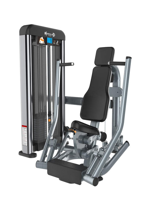 Muscle D Fitness Elite Plus Chest Press - Commercial Grade - Adjustable Seat - Pin Selectorized - General Chest Press
