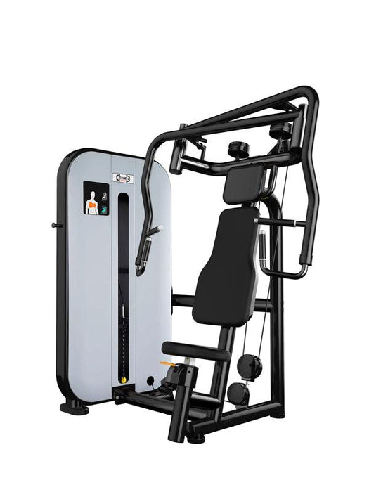 Muscle D Fitness Vogue Chest Press - Adjustable Seat - Pin Selectorized - Pec Workout