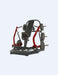 Muscle D Fitness Pro Strength Decline Chest Press - Premium - Adjustable - Plate Loaded - Lower Chest Workout — front view