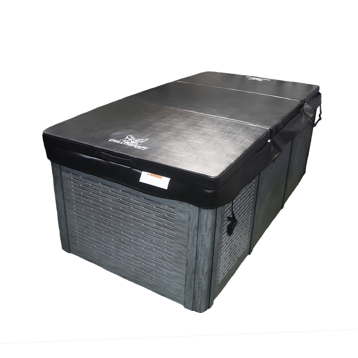 Chill Therapy CHILL1000 cold plunge tub with locking hardtop cover