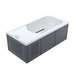 Chill Therapy CHILL1000 cold plunge tub angled side view