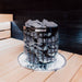 Finnish Sauna Builders Harvia Cilindro Embedding Flange For 6 & 8kw Sauna Heaters - Finnish Sauna Builders — exterior view