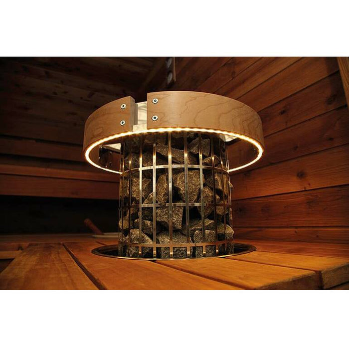 Finnish Sauna Builders Harvia Cilindro Led Safety Railing For 6 & 8kw Sauna Heaters - Finnish Sauna B... — heater and controls