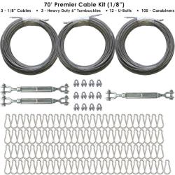 Cimarron 55' Cable Kit - Premier 1/4"